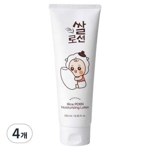 모두안 쌀 PDRN 유아 로션, 4개, 250ml