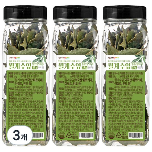 곰곰 월계수잎, 25g, 3개