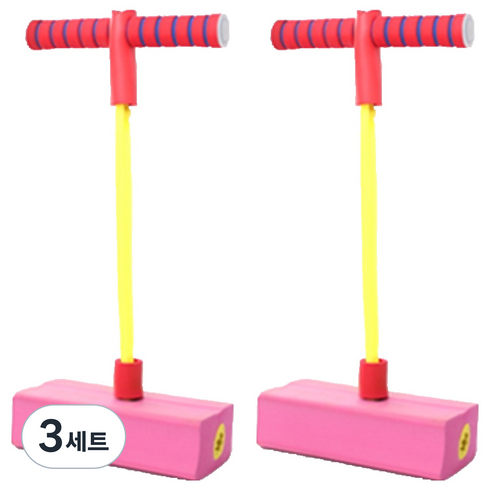 투데이리빙 실내 무소음 스펀지폼 스카이 점핑, W69001B(퍼플), 3세트