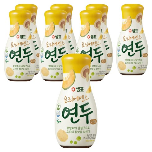 샘표 우리콩 요리에센스 연두, 275ml, 8개