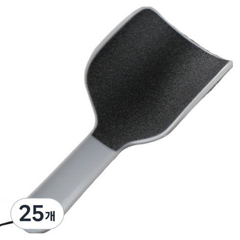 글로어스 부드러운 발각질제거 뒷꿈치 U자형 원그레이, 25개, 80g