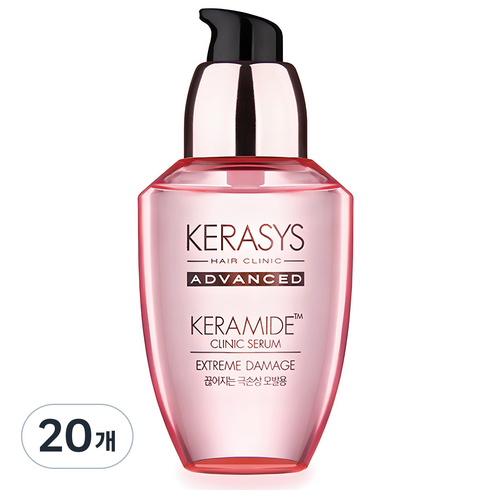 케라시스 어드밴스드 케라마이드 클리닉 헤어세럼, 70ml, 20개