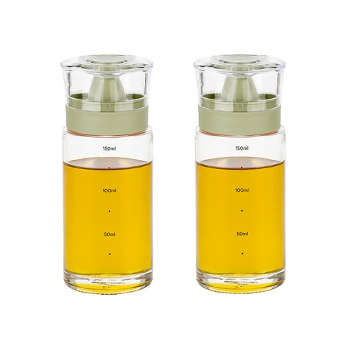 시노글라스 키텐실 신형 오일병 올리브, 170ml, 2개