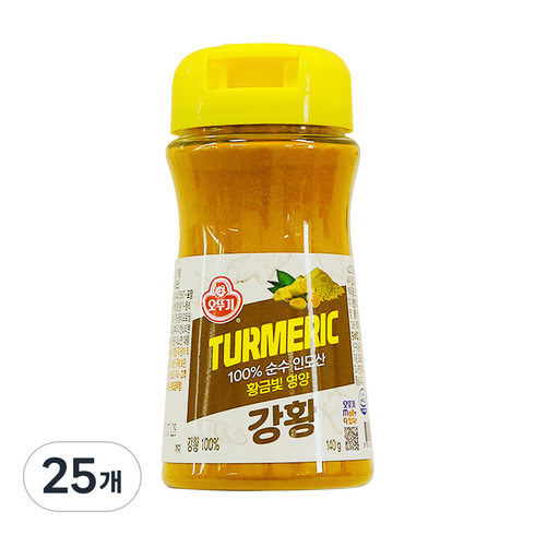 오뚜기 강황, 140g, 25개