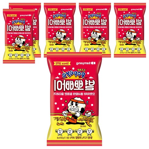 별뽀빠이, 72g, 6개