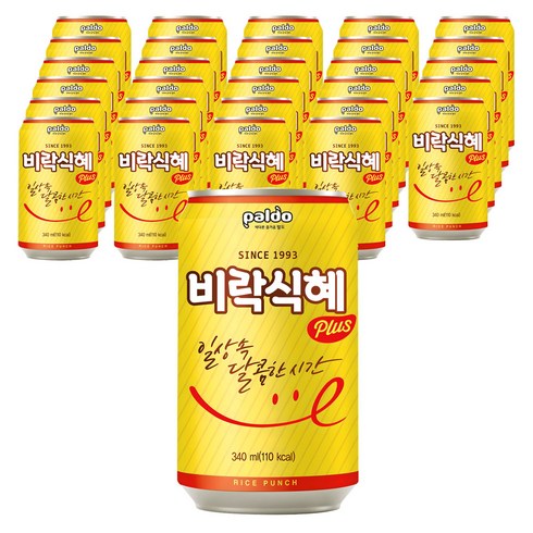 팔도 비락 식혜, 340ml, 30개