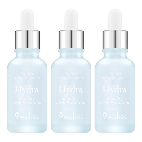 나인위시스 하이드라 2세대 수분 앰플, 30ml, 3개