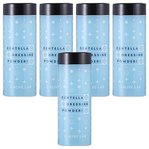 얼라이브랩 센텔라 드레싱 파우더 벌크업, 5개, 12ml