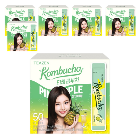 티젠 콤부차 파인애플, 5g, 50개입, 6개