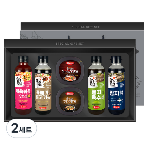 움트리 집밥 1호 선물세트 2770g, 2세트, 2.77kg