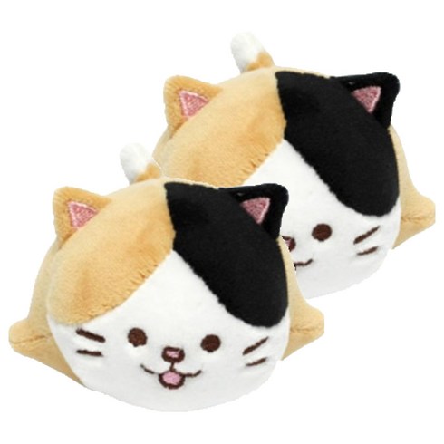 모찌타운 까망 인형스트레스볼 스퀴시 손장난감, 2개