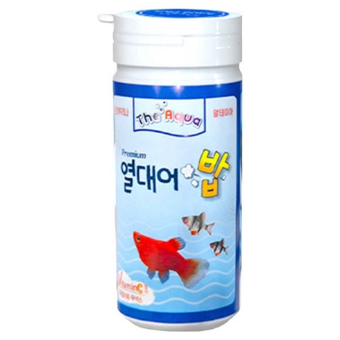 아쿠아플러스 열대어 프리미엄 밥, 50g, 1개