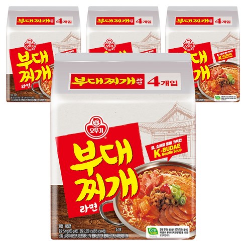 오뚜기 부대찌개라면 130g, 16개