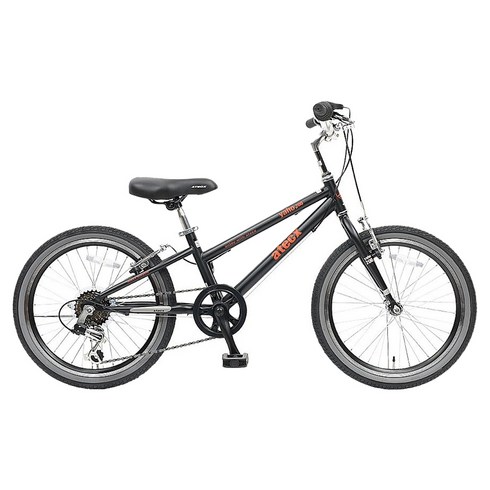 ATECX 야호200 하이브리드 하이텐강 림 브레이크 12kg 신장 130~145cm, 블랙, 50.7cm(20인치)