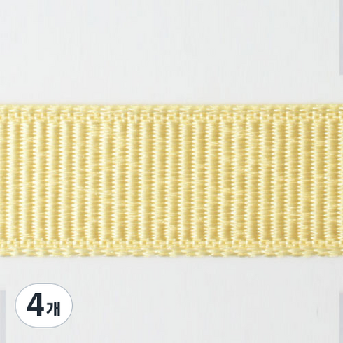 패션포인트 포리골직 GROS GRAIN 리본 100야드 3mm, NO 28, 4개