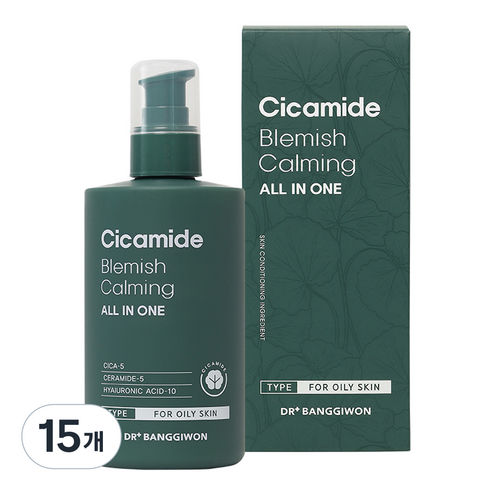 닥터방기원 시카마이드 블레미쉬 카밍 올인원, 300ml, 15개