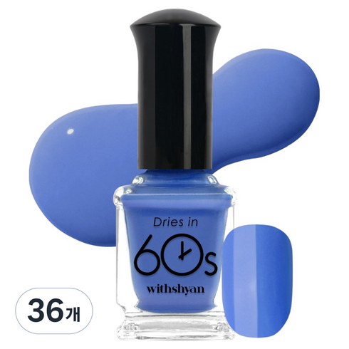 위드샨 60초 매니큐어, M168산토리니, 9ml, 36개