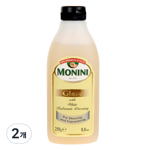 모니니 화이트 발사믹 글레이즈, 250g, 2개