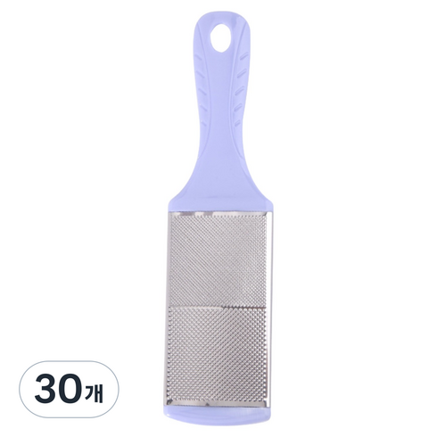 썸즈마인 양면 스테인레스 발각질 제거기 퍼플, 100g, 30개, 1개입