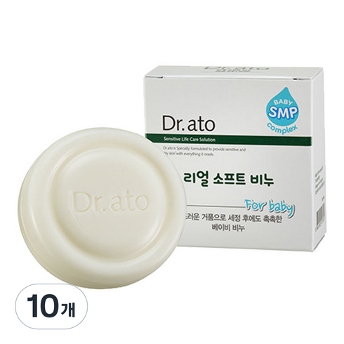 닥터아토 리얼 소프트 비누, 100g, 10개