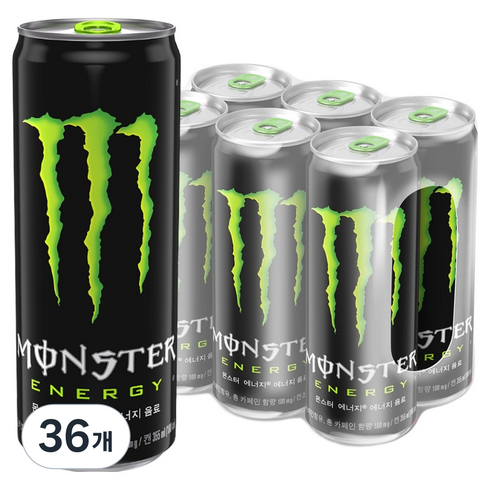 몬스터에너지 그린, 355ml, 36개