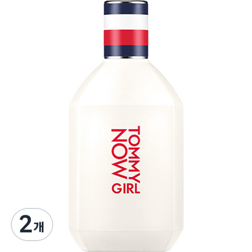 타미힐피거 타미 나우 걸 오 데 토일렛, 100ml, 2개