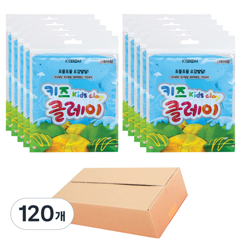 키즈 클레이, 하늘, 50g, 120개