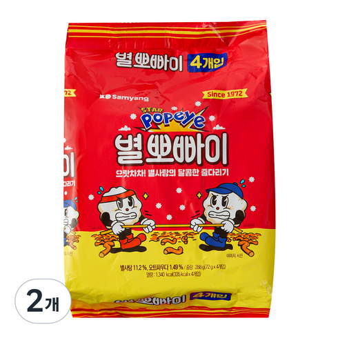 별뽀빠이 4p, 288g, 2개