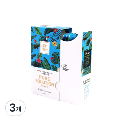 닥터조 퓨어솔루션 수생식물용 식물영양제 10p, 3개, 100ml