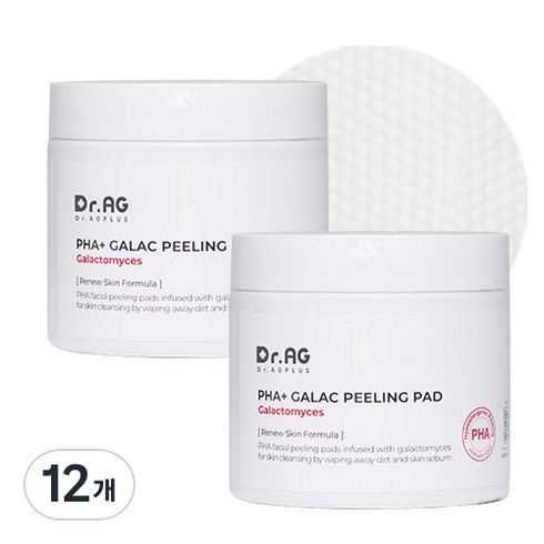 닥터에이지 파하 갈락 필링패드 120ml, 60매입, 12개