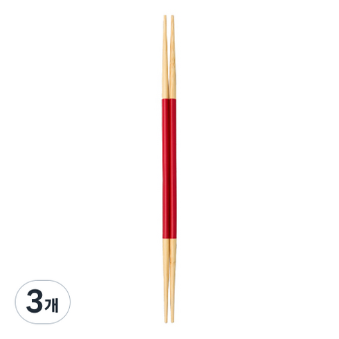 야마치쿠 만능요리 젓각락, 레드, 3개