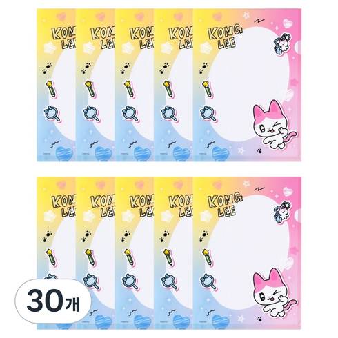 골골즈 L홀더, 콩이 핑크, 30개