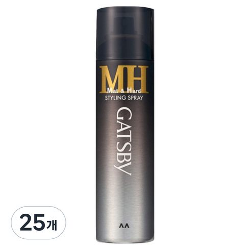 갸스비 스타일링 스프레이 매트 & 하드 핸디, 65ml, 25개