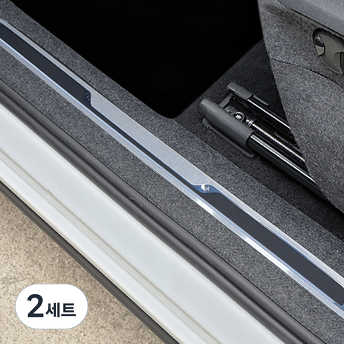 다이아코트 폭스바겐 더뉴 티구안 올스페이스 2018년~ 실내스크래치방지 펠트 도어스텝 1열 + 2열, 그레이, 2세트