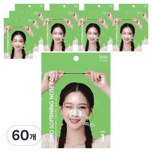 TENZERO 피지싹 부드러운 코팩, 60개, 1개입