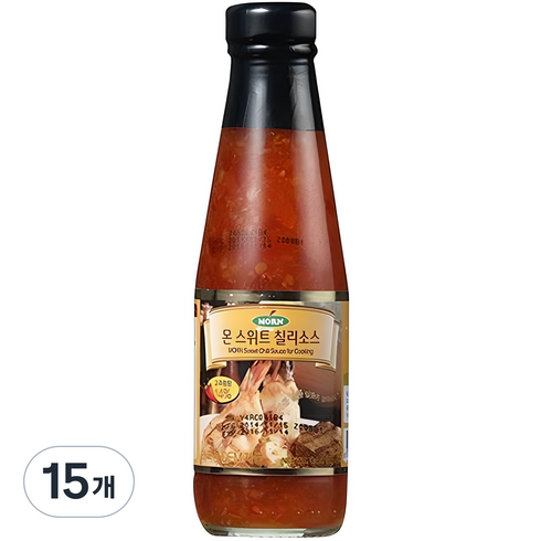 MORN 스위트 칠리소스, 240ml, 15개
