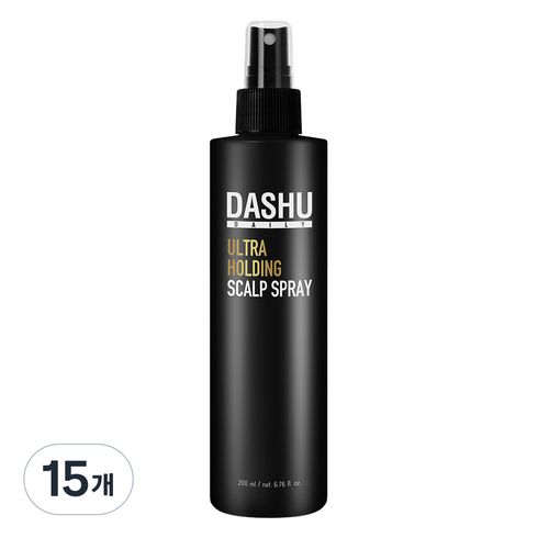 다슈 울트라 홀딩 스칼프 탈모증상완화 헤어스프레이, 200ml, 15개