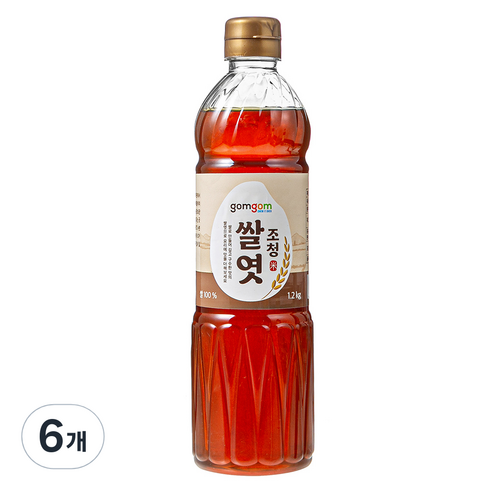 곰곰 조청 쌀엿, 1.2kg, 6개