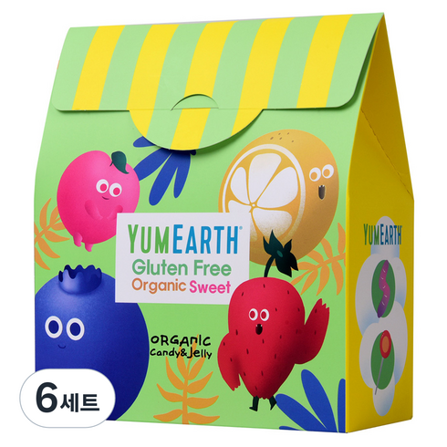야미얼스 스페셜 패키지 5종 세트, 과일맛, 235.3g, 6세트