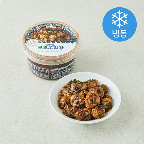 연안식당 부추꼬막장 (냉동), 150g, 1개