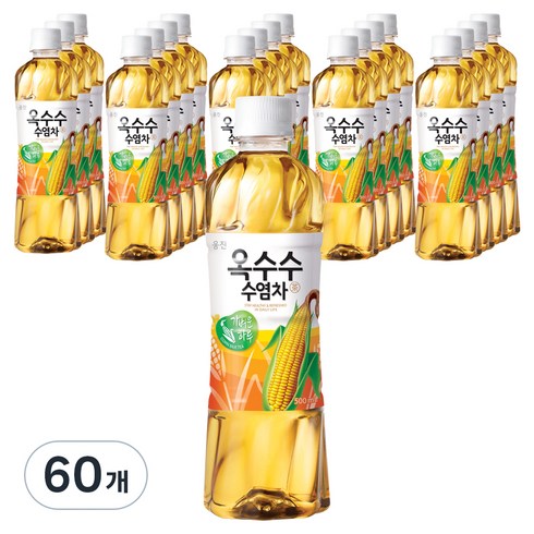 웅진 옥수수수염차, 500ml, 60개