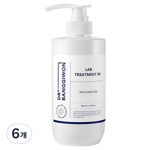 닥터방기원 랩 트리트먼트 RX, 480ml, 6개