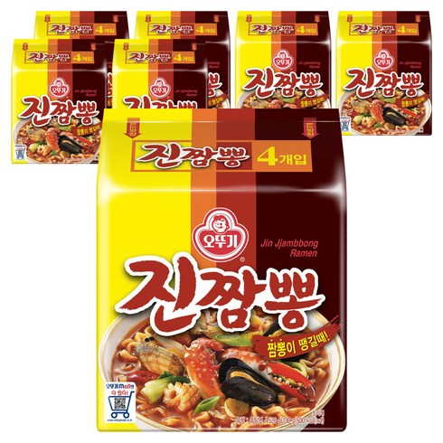 오뚜기 진짬뽕 130g, 28개