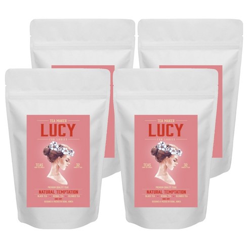LUCY 허브차 프룻 심포니, 30개입, 4개