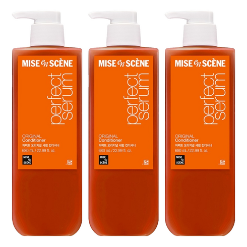 미쟝센 퍼펙트 세럼 컨디셔너, 680ml, 3개