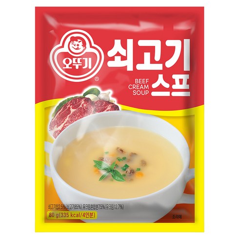 오뚜기 쇠고기 스프, 80g, 1개