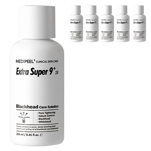 메디필 엑스트라 슈퍼 9 플러스 2.0 필링 토너, 250ml, 6개