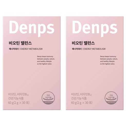 덴프스 비오틴 밸런스 30p, 30회분, 2g, 2개