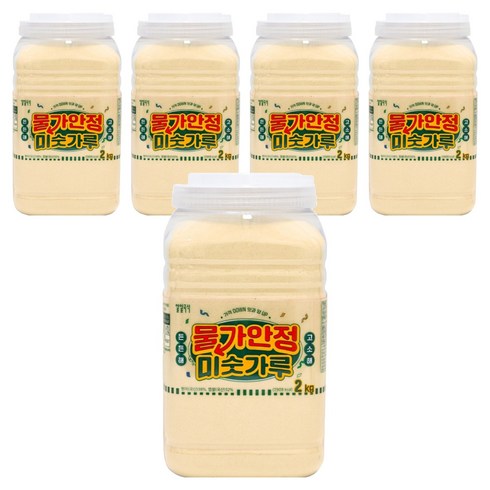 태광선식 물가안정 미숫가루, 2kg, 5개