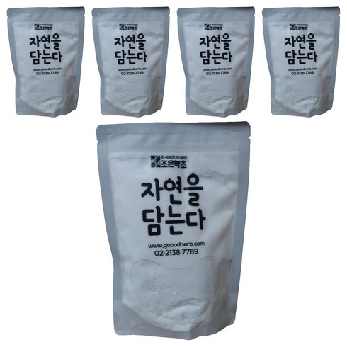 조은약초 자일리톨 가루, 250g, 5개